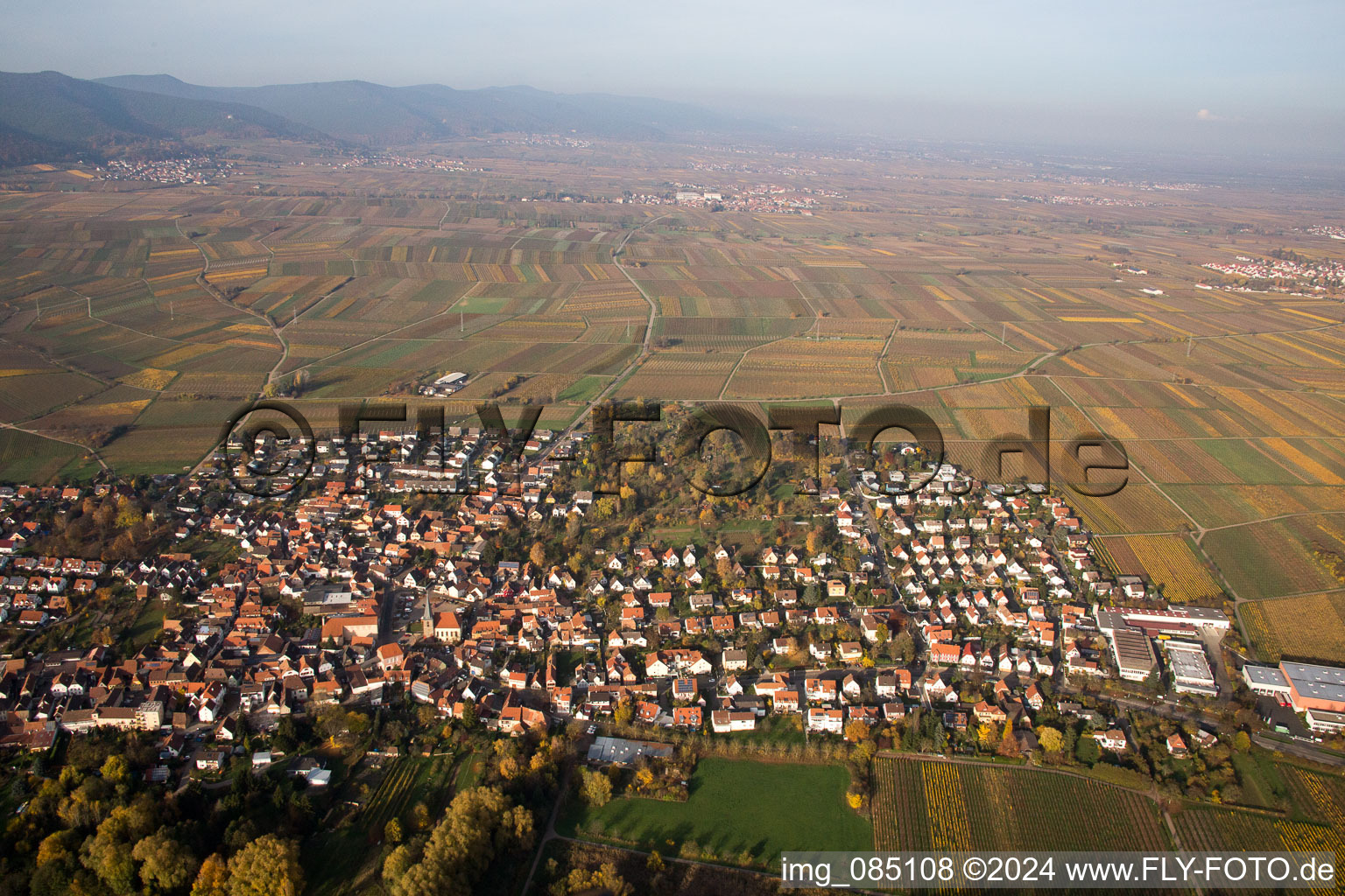 Photographie aérienne de Quartier Godramstein in Landau in der Pfalz dans le département Rhénanie-Palatinat, Allemagne