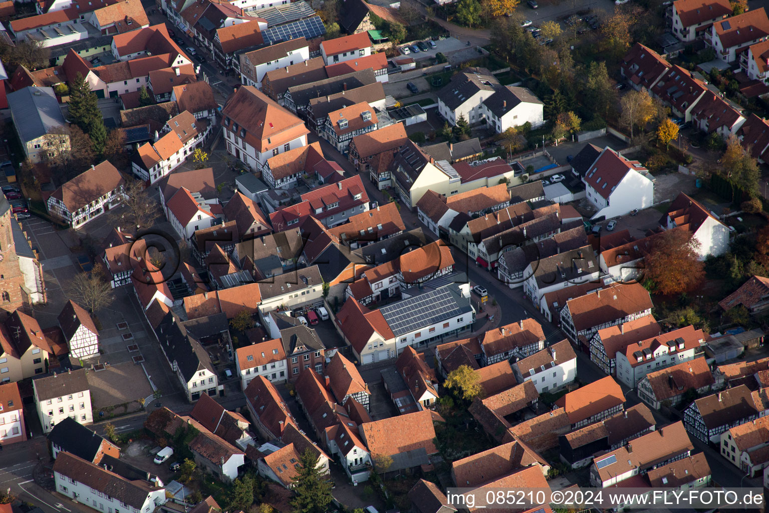 Image drone de Kandel dans le département Rhénanie-Palatinat, Allemagne