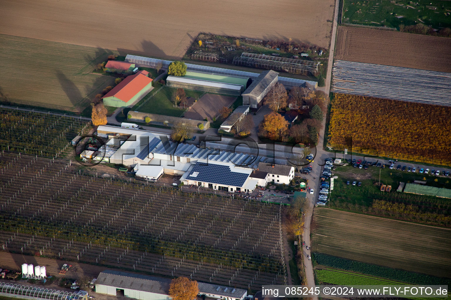 Image drone de Kandel dans le département Rhénanie-Palatinat, Allemagne