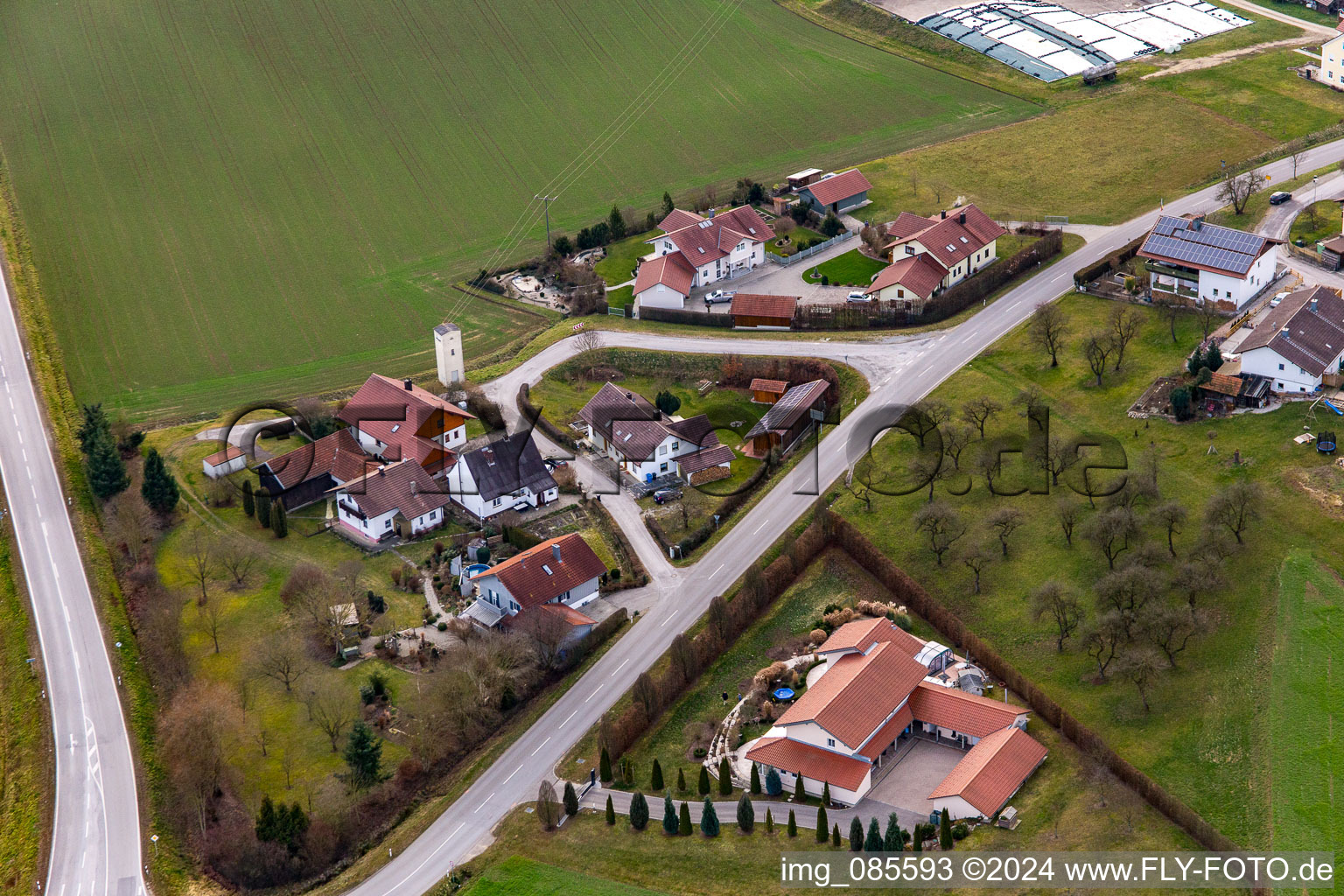 Photographie aérienne de Quartier Untertattenbach in Bad Birnbach dans le département Bavière, Allemagne