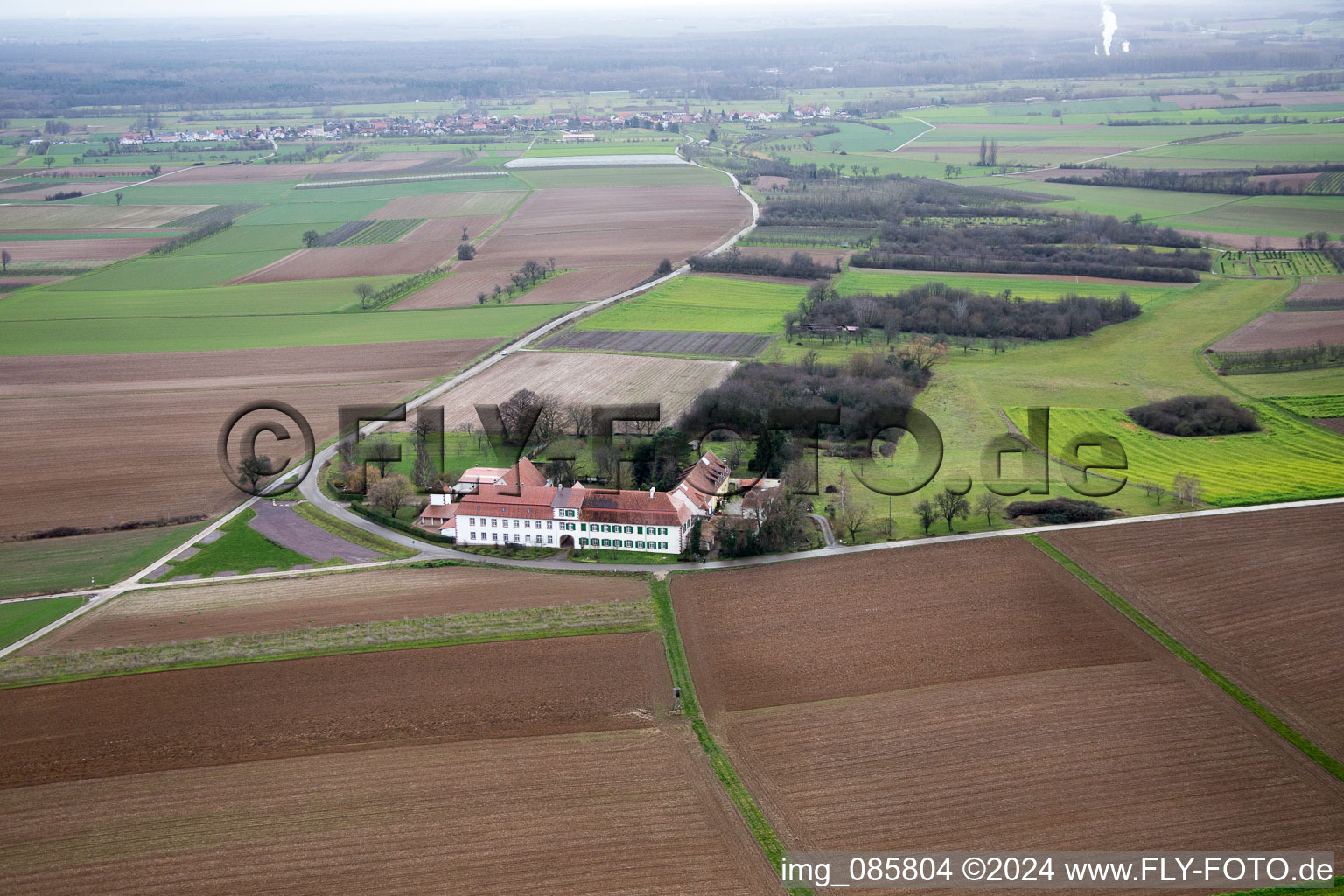 Photographie aérienne de Atelier pour résidences-services Atelier pour talents cachés à but non lucratif GmbH à Haftelhof à le quartier Haftelhof in Schweighofen dans le département Rhénanie-Palatinat, Allemagne