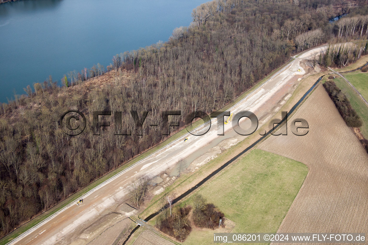 Quartier Sondernheim in Germersheim dans le département Rhénanie-Palatinat, Allemagne vue du ciel