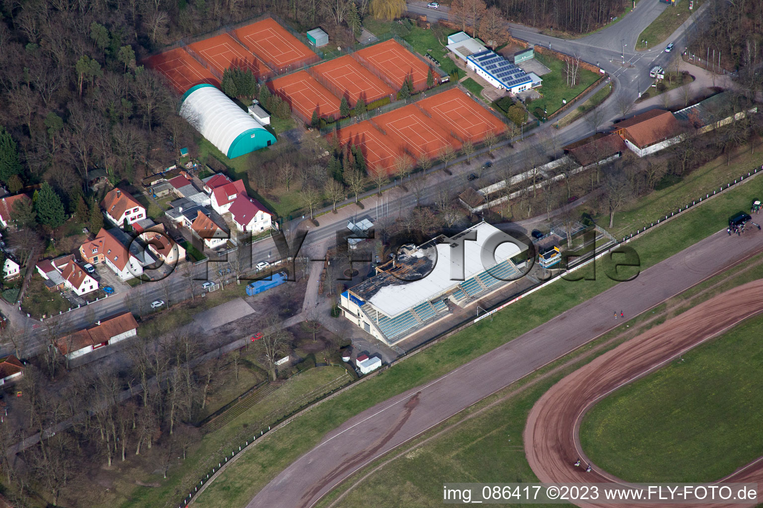 Photographie aérienne de Quartier Herxheim in Herxheim bei Landau dans le département Rhénanie-Palatinat, Allemagne