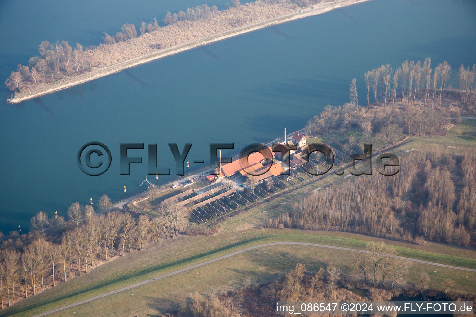 Image drone de Quartier Sondernheim in Germersheim dans le département Rhénanie-Palatinat, Allemagne