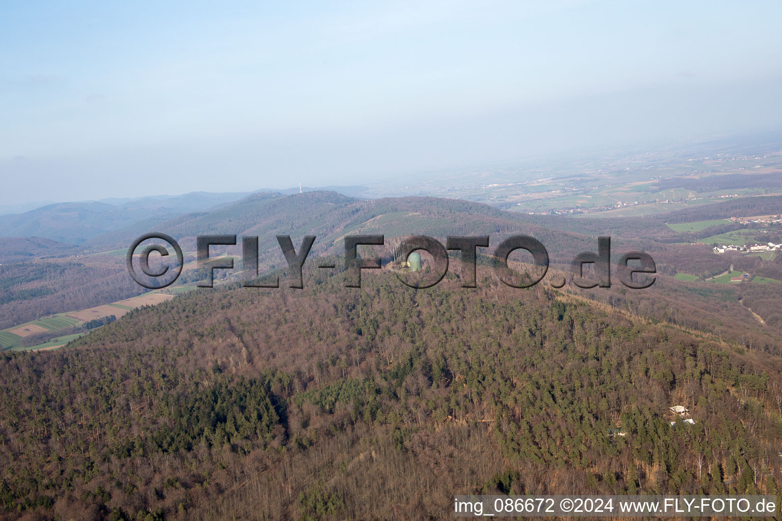 Lampertsloch dans le département Bas Rhin, France hors des airs