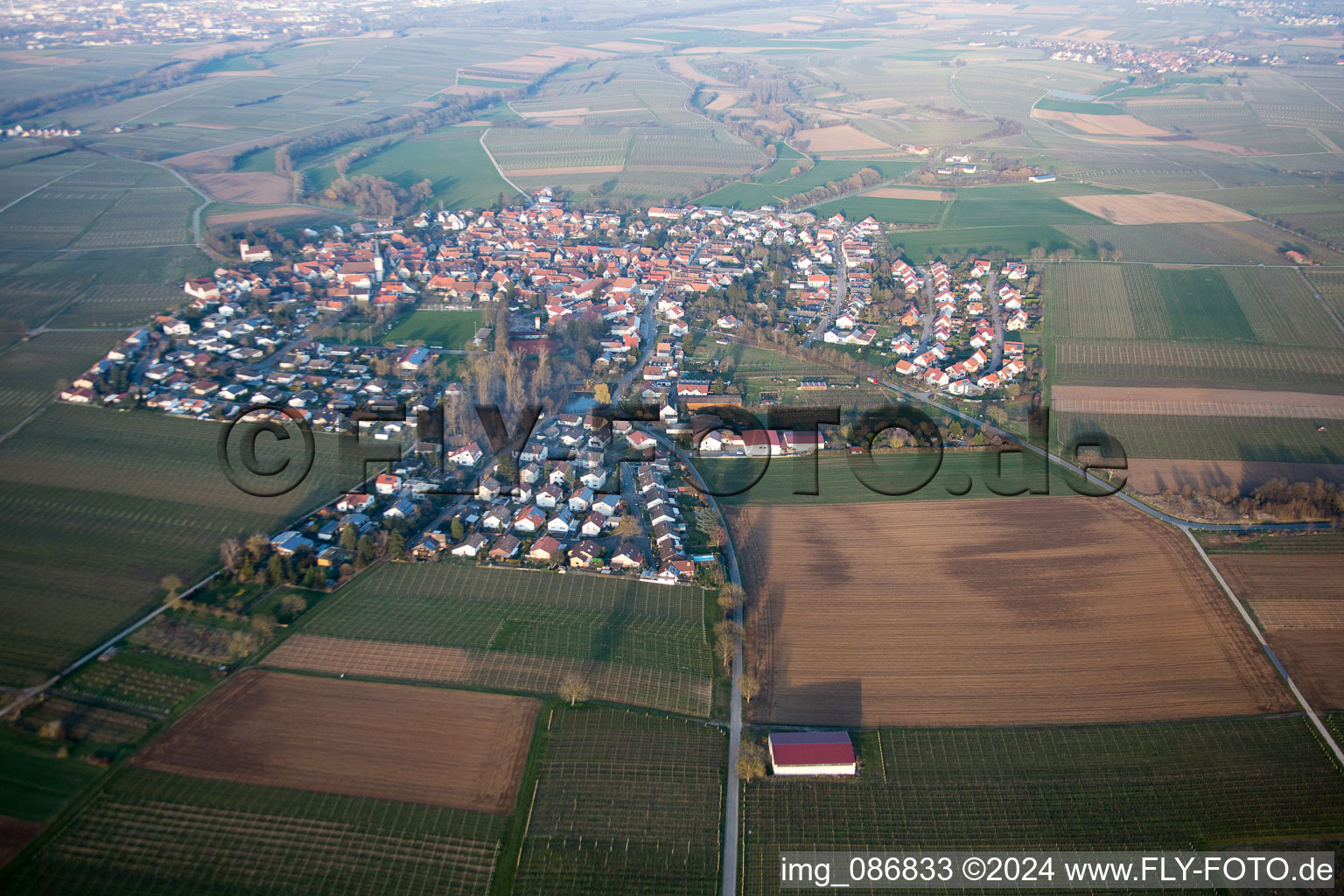 Photographie aérienne de Quartier Mörzheim in Landau in der Pfalz dans le département Rhénanie-Palatinat, Allemagne