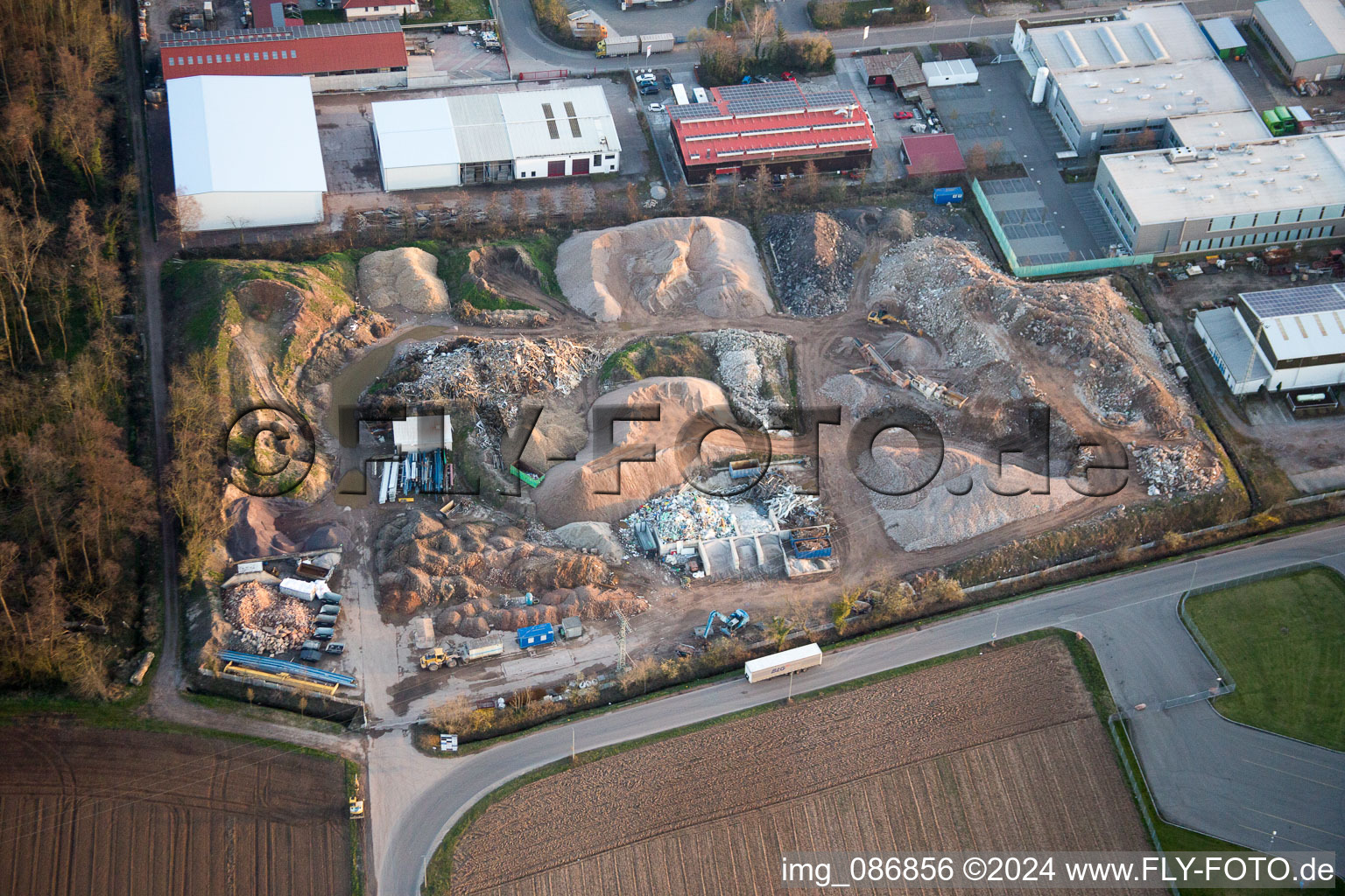 Image drone de Rohrbach dans le département Rhénanie-Palatinat, Allemagne