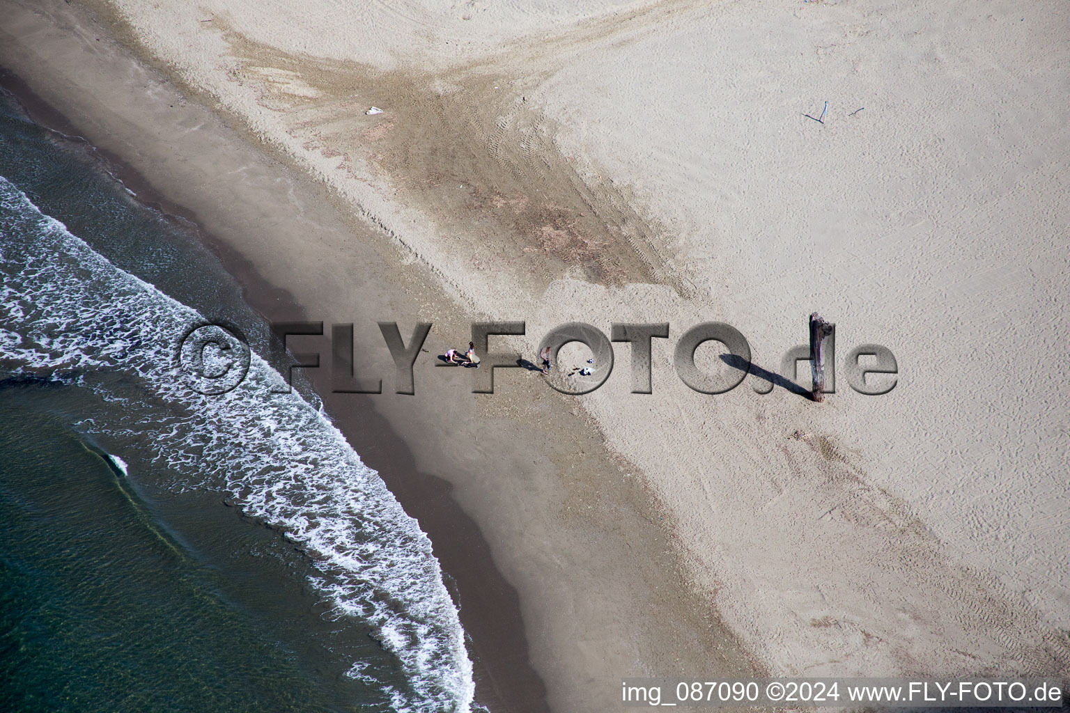 Photographie aérienne de Fiumetto dans le département Ligurie, Italie