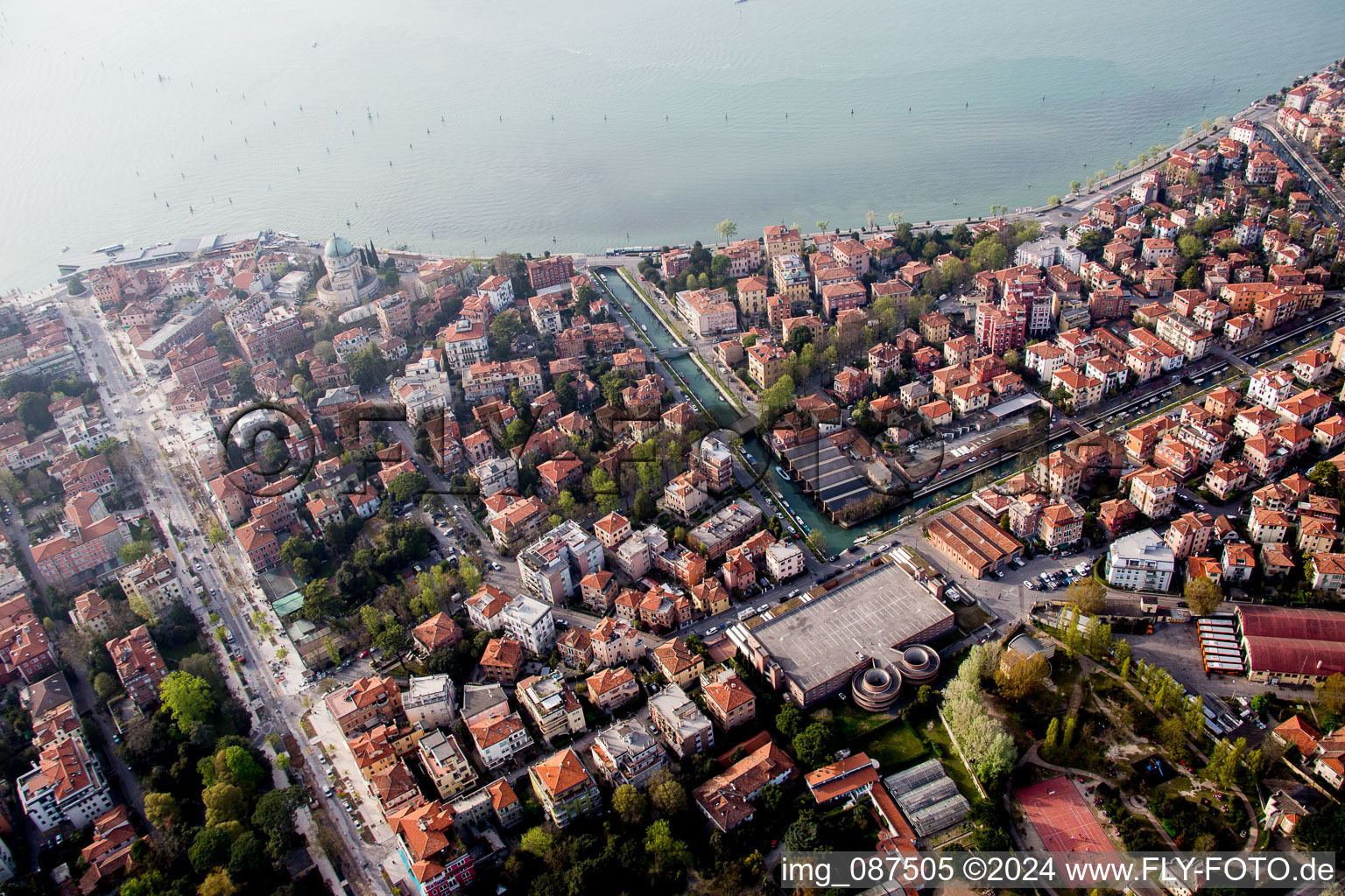 Photographie aérienne de Venezia dans le département Vénétie, Italie