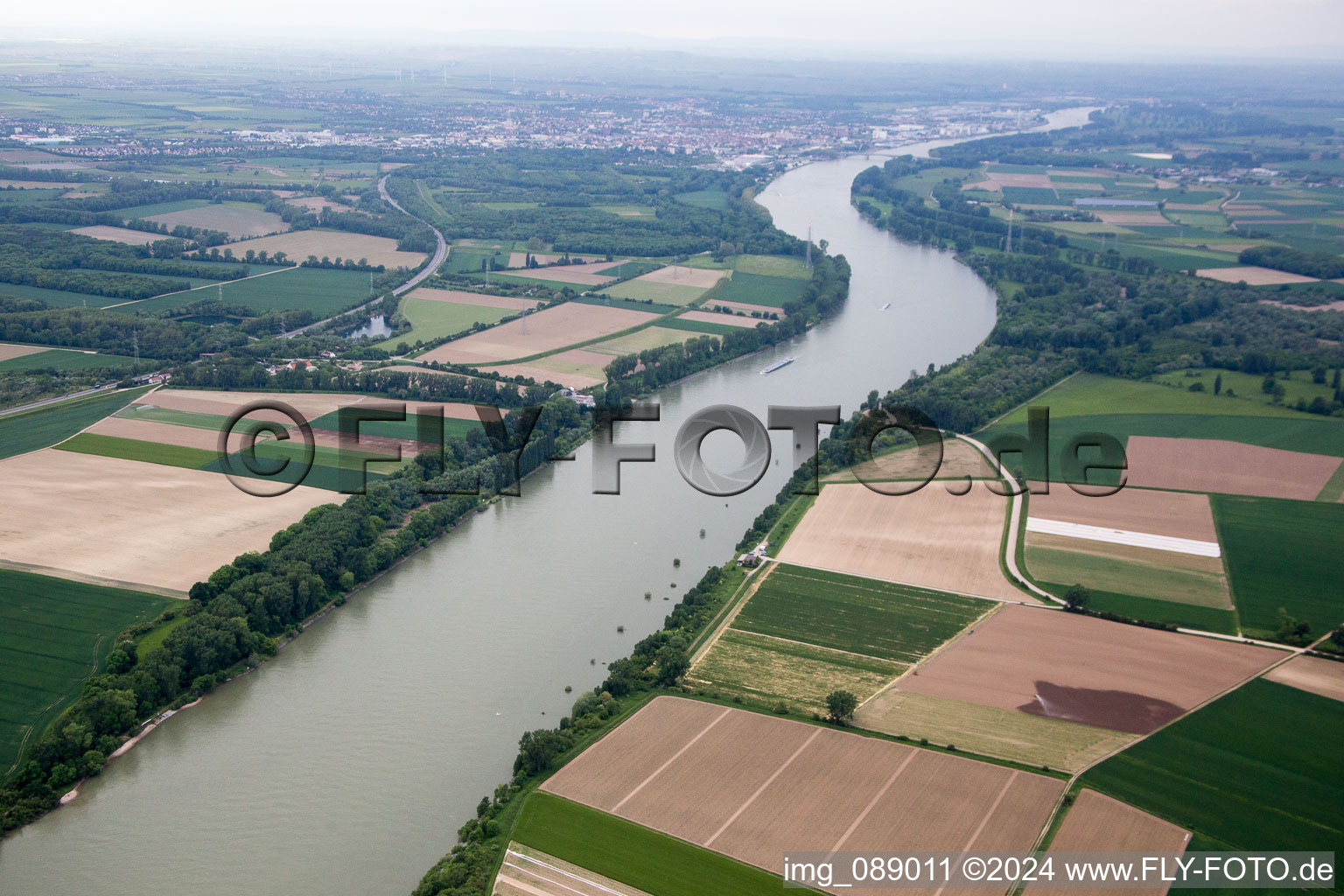 Photographie aérienne de Petersau dans le département Rhénanie-Palatinat, Allemagne