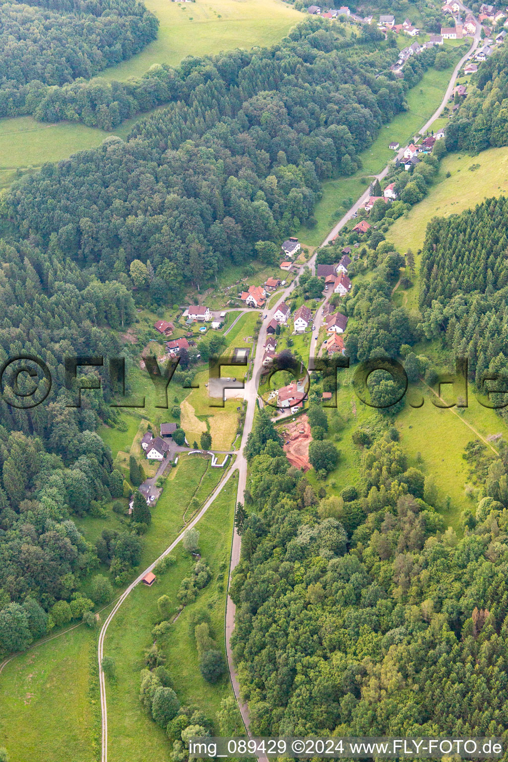 Photographie aérienne de Quartier Brombach in Eberbach dans le département Bade-Wurtemberg, Allemagne