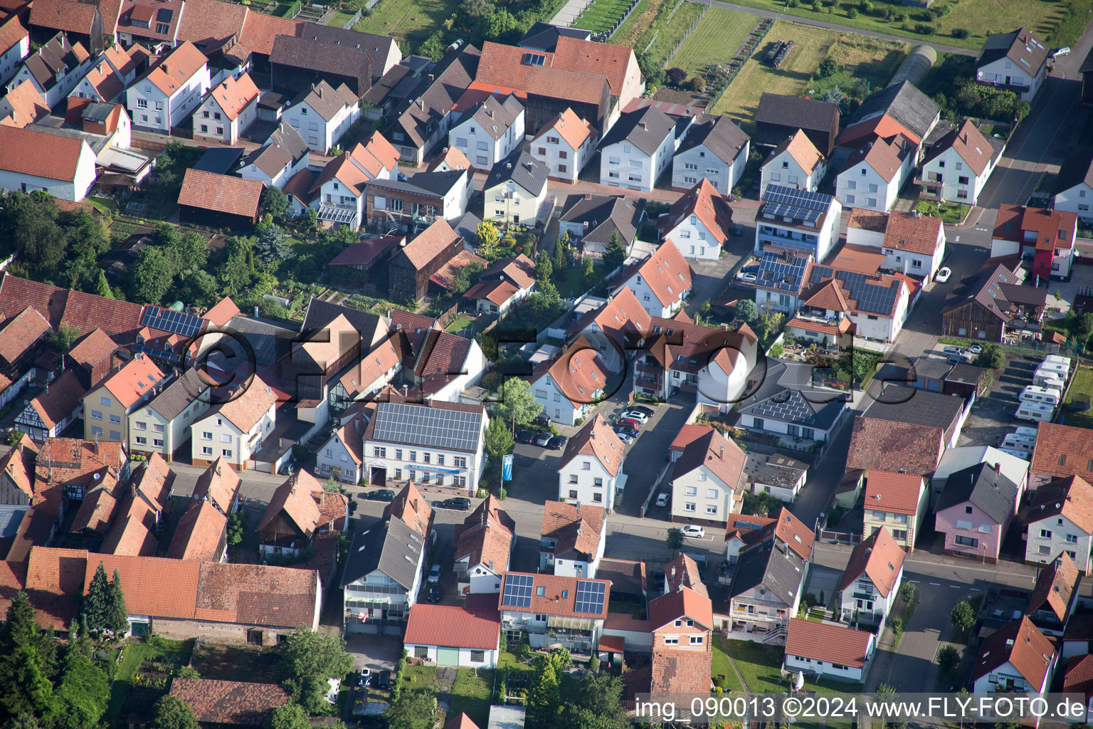 Hatzenbühl dans le département Rhénanie-Palatinat, Allemagne d'en haut