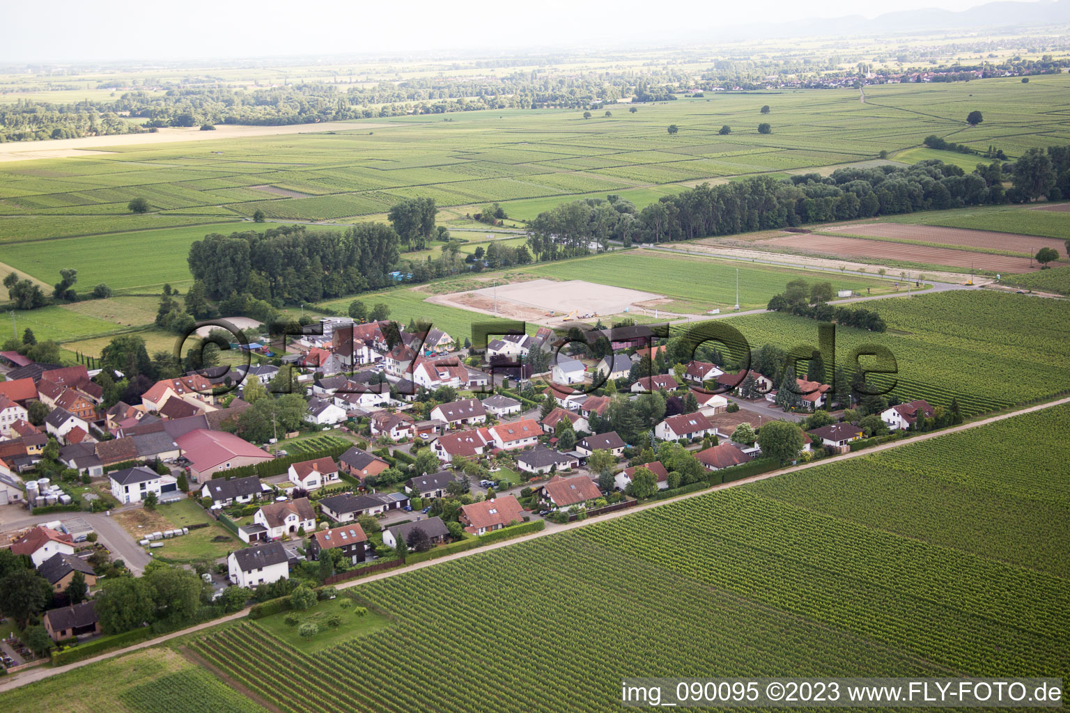 Quartier Duttweiler in Neustadt an der Weinstraße dans le département Rhénanie-Palatinat, Allemagne vue du ciel