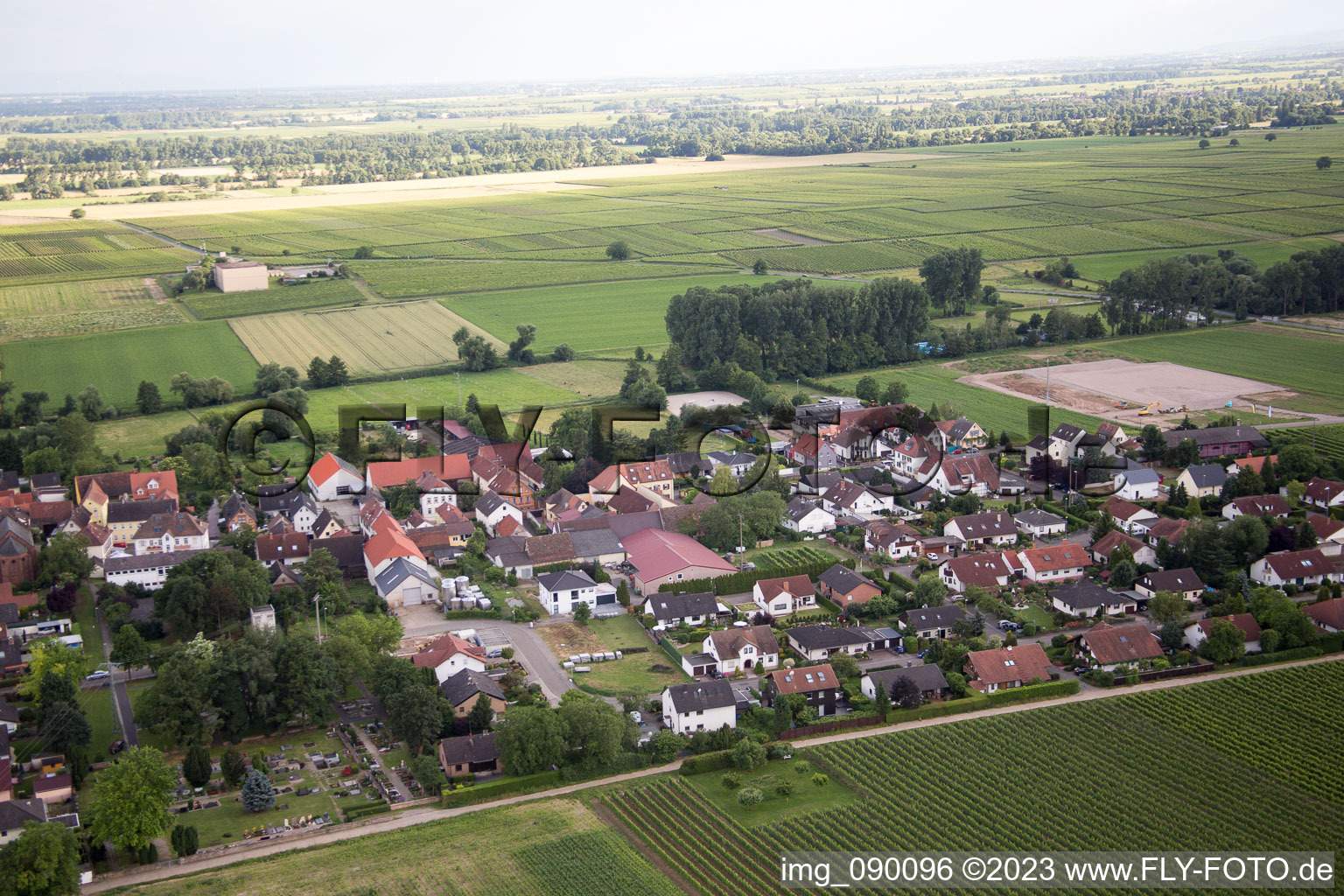 Enregistrement par drone de Quartier Duttweiler in Neustadt an der Weinstraße dans le département Rhénanie-Palatinat, Allemagne