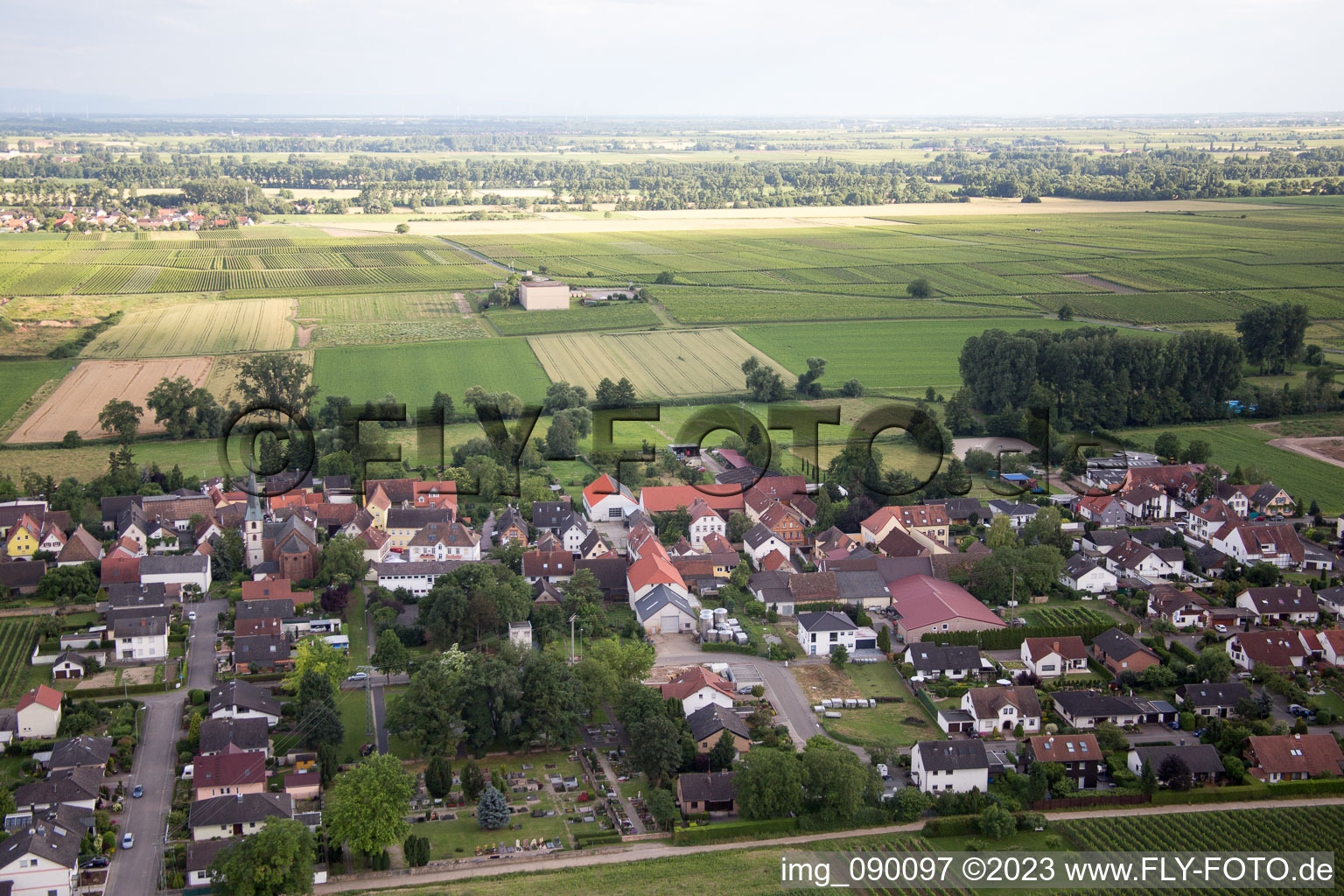 Image drone de Quartier Duttweiler in Neustadt an der Weinstraße dans le département Rhénanie-Palatinat, Allemagne