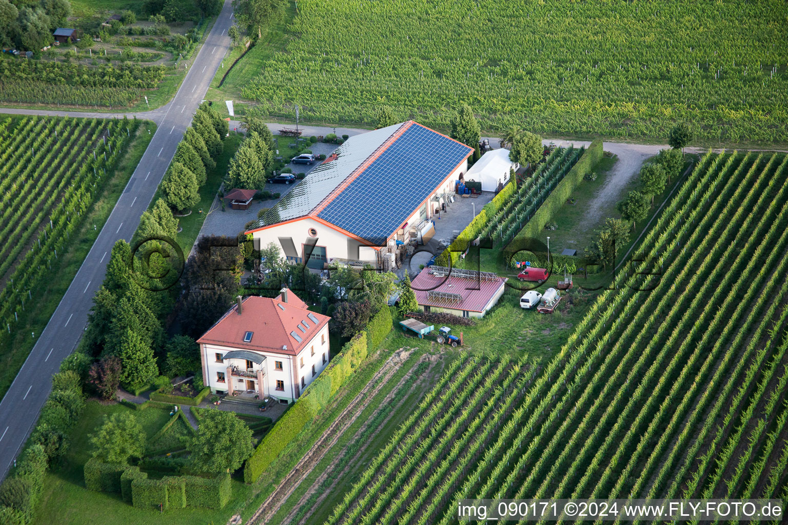 Quartier Nußdorf in Landau in der Pfalz dans le département Rhénanie-Palatinat, Allemagne d'en haut