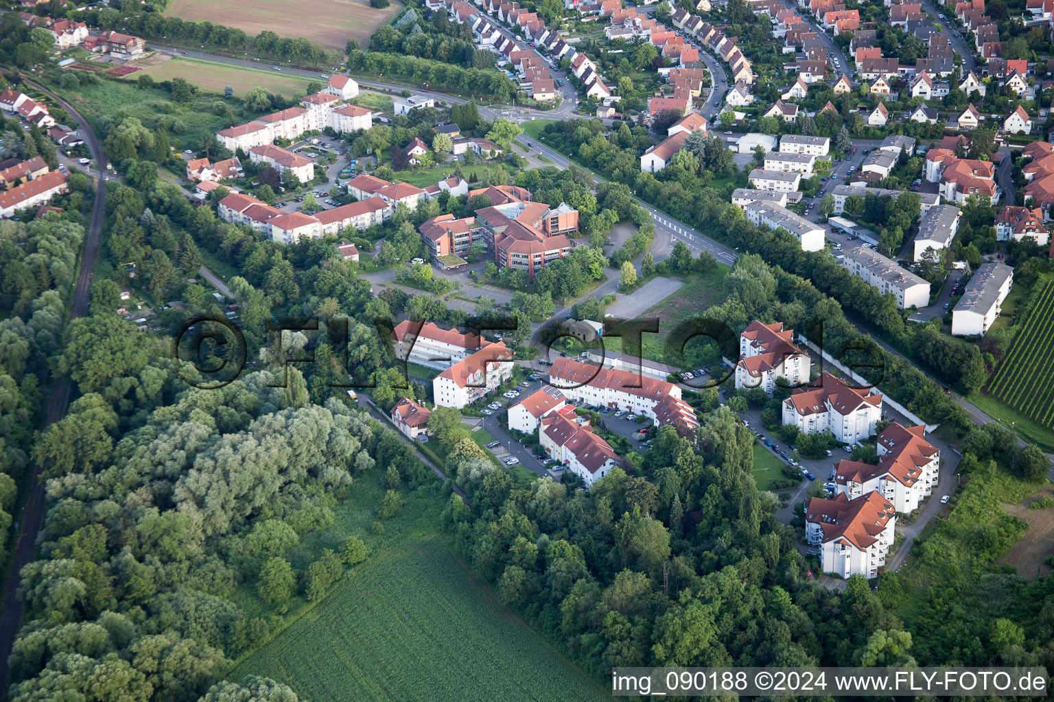 Image drone de Landau in der Pfalz dans le département Rhénanie-Palatinat, Allemagne