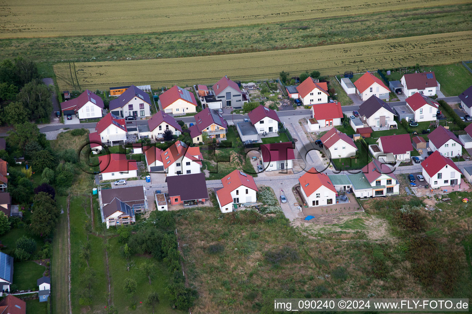 Image drone de Barbelroth dans le département Rhénanie-Palatinat, Allemagne