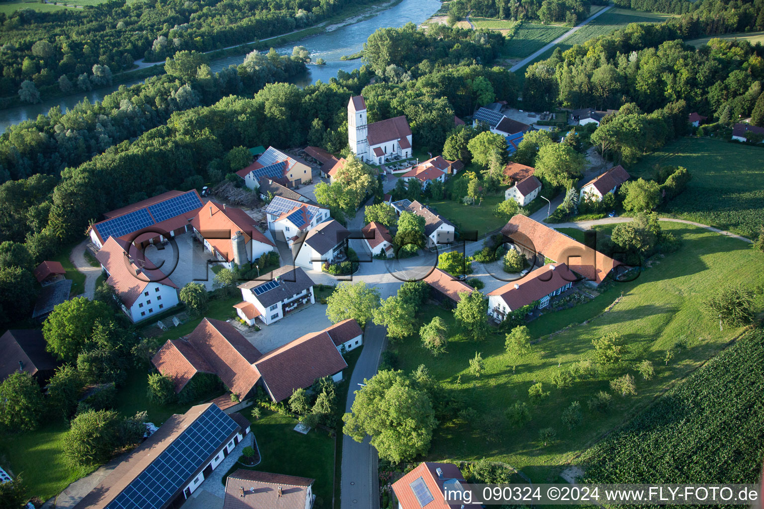 Zulling dans le département Bavière, Allemagne d'en haut