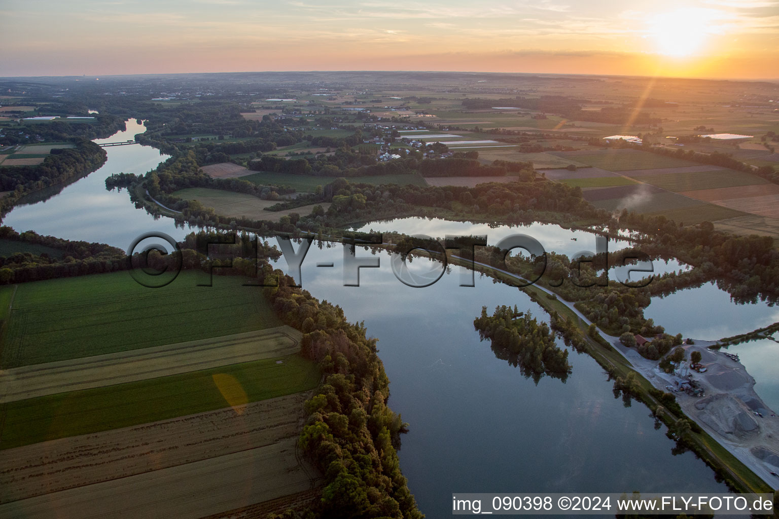 Photographie aérienne de Westerndorf dans le département Bavière, Allemagne