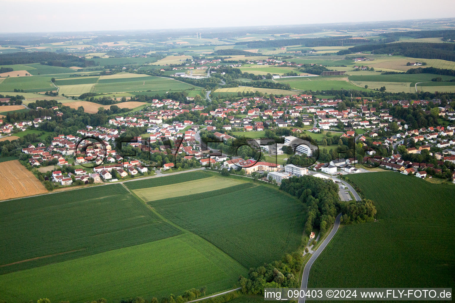 Landau an der Isar dans le département Bavière, Allemagne vue d'en haut