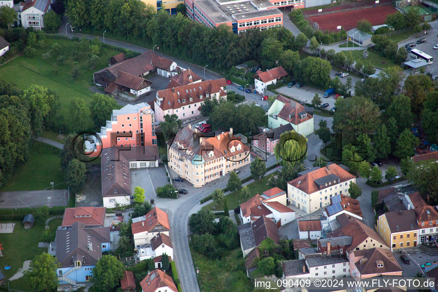 Landau an der Isar dans le département Bavière, Allemagne vue du ciel