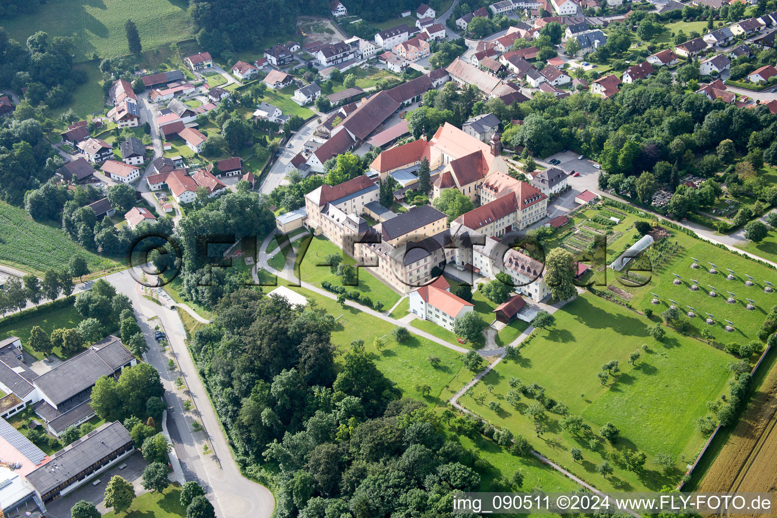 Niederviehbach dans le département Bavière, Allemagne d'en haut