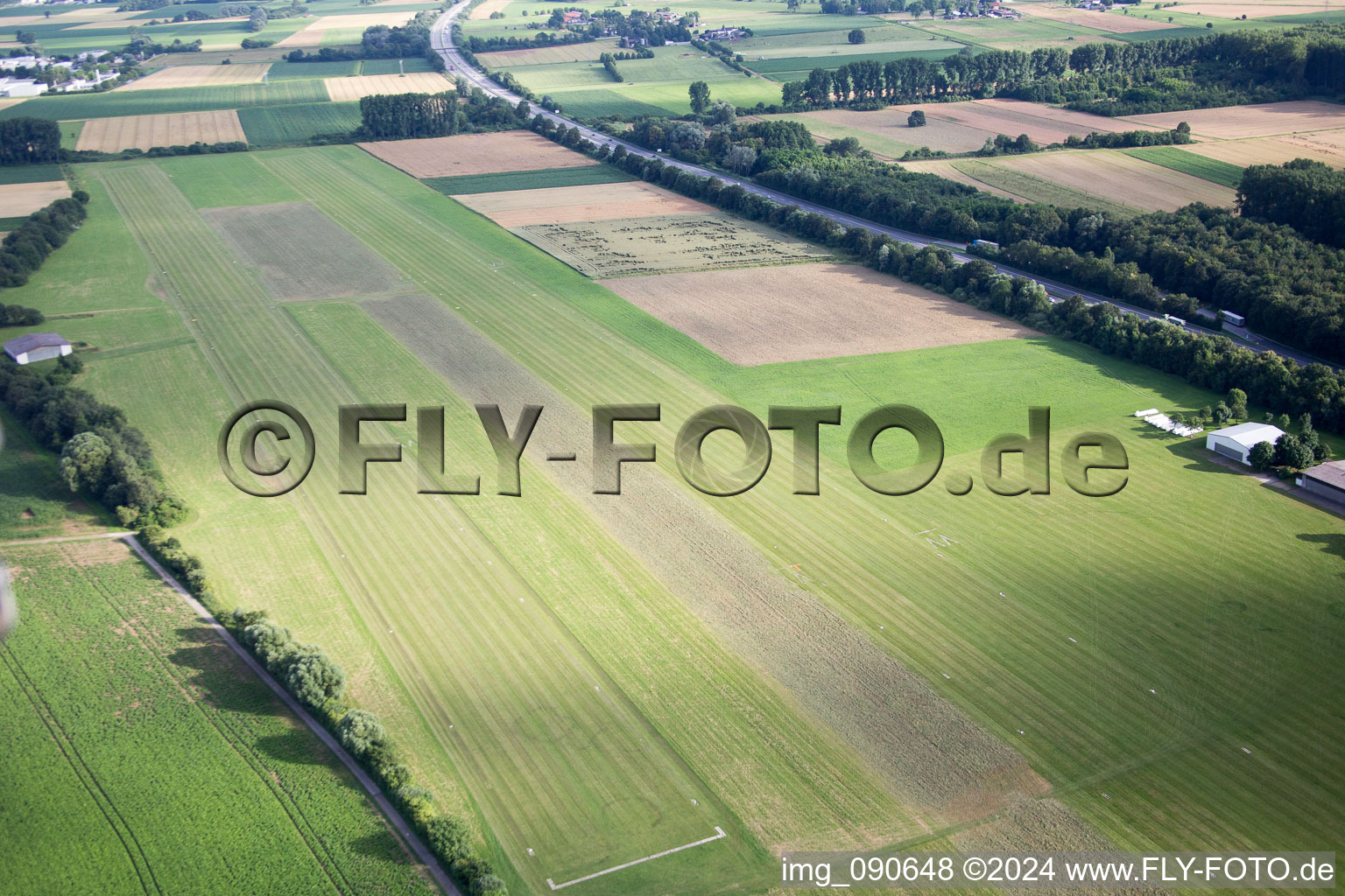 Image drone de Heppenheim dans le département Hesse, Allemagne