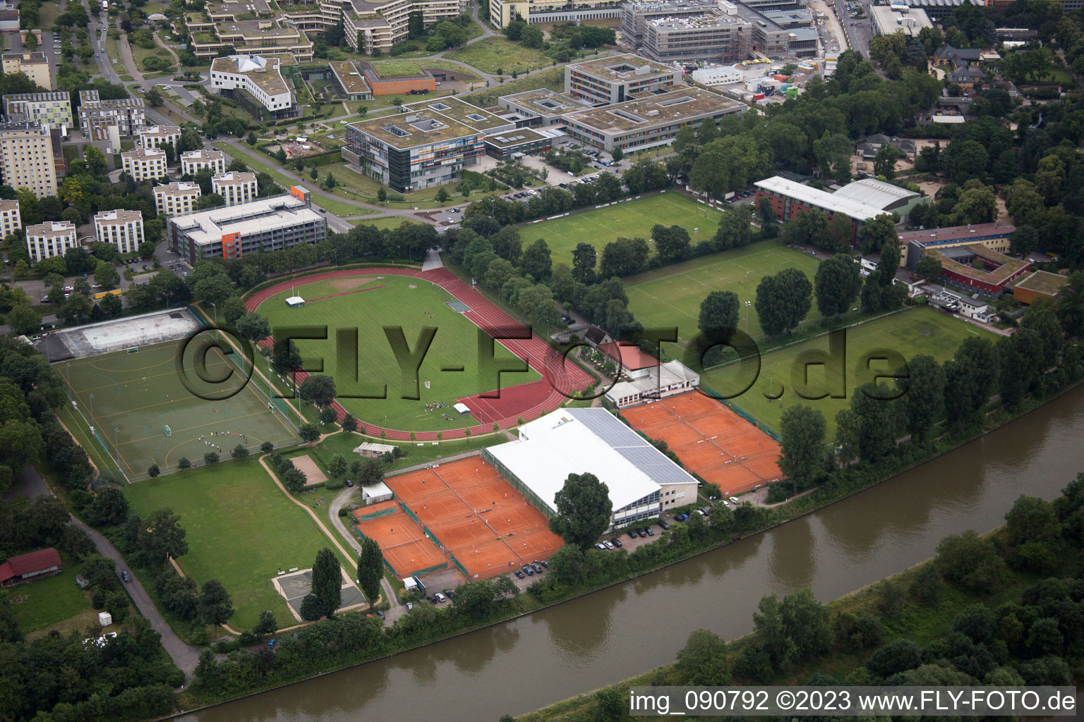 Photographie aérienne de TSG 78Heidelberg eV à le quartier Klausenpfad-Süd in Heidelberg dans le département Bade-Wurtemberg, Allemagne