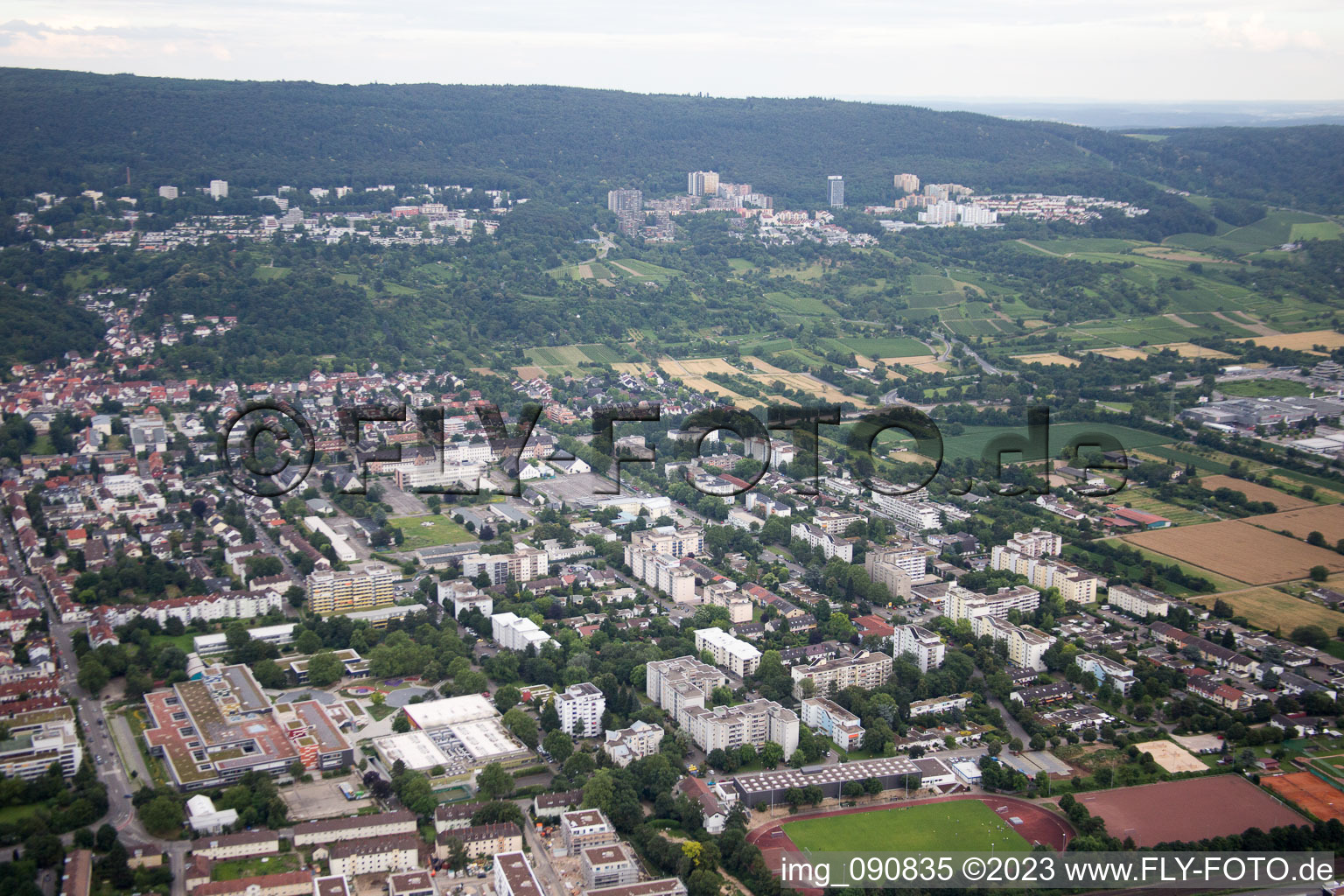 Photographie aérienne de Quartier Rohrbach in Heidelberg dans le département Bade-Wurtemberg, Allemagne