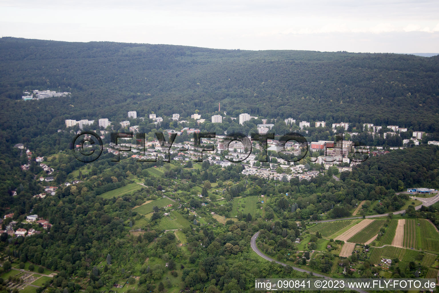 Vue aérienne de Quartier Boxberg in Heidelberg dans le département Bade-Wurtemberg, Allemagne