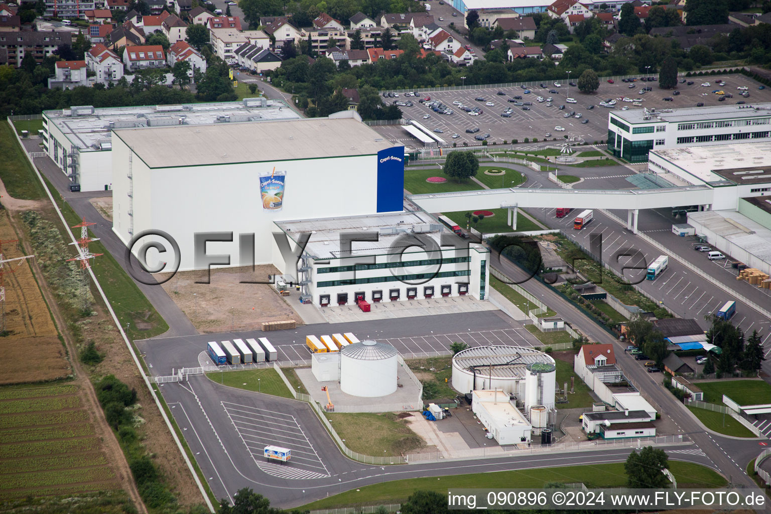 Photographie aérienne de Travaux sauvages à Eppelheim dans le département Bade-Wurtemberg, Allemagne