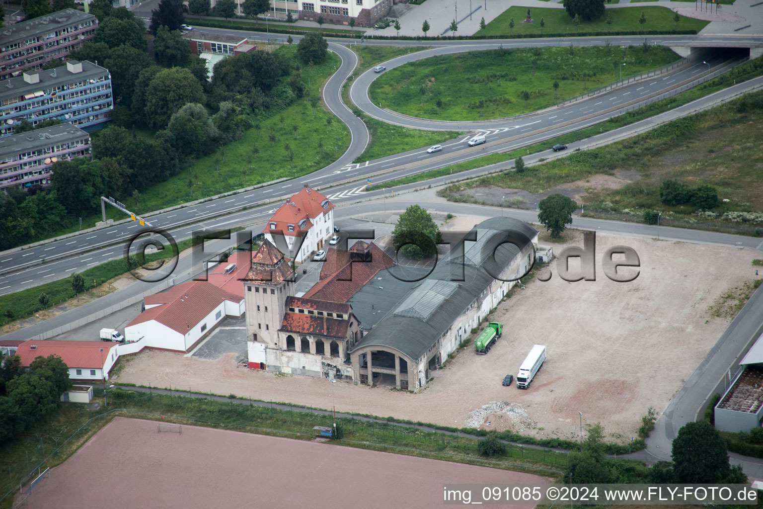 Image drone de Worms dans le département Rhénanie-Palatinat, Allemagne