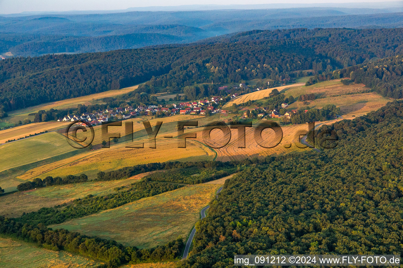 Vue aérienne de Quartier Rosenthalerhof in Kerzenheim dans le département Rhénanie-Palatinat, Allemagne