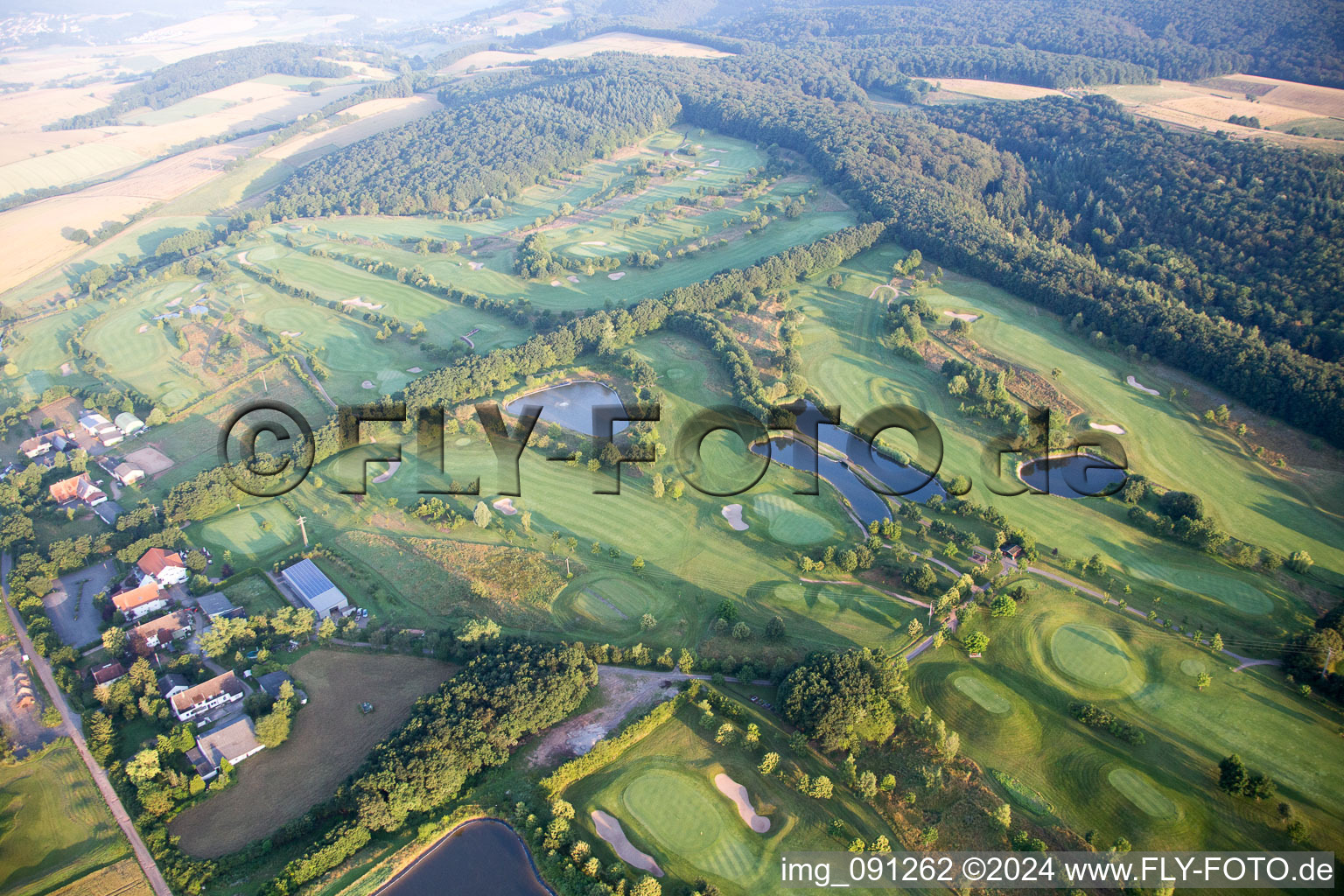 Image drone de Golf à Börrstadt dans le département Rhénanie-Palatinat, Allemagne