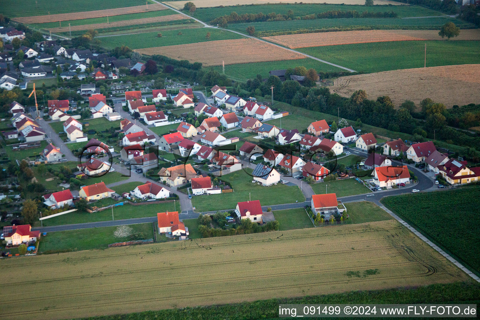 Image drone de Quartier Schaidt in Wörth am Rhein dans le département Rhénanie-Palatinat, Allemagne