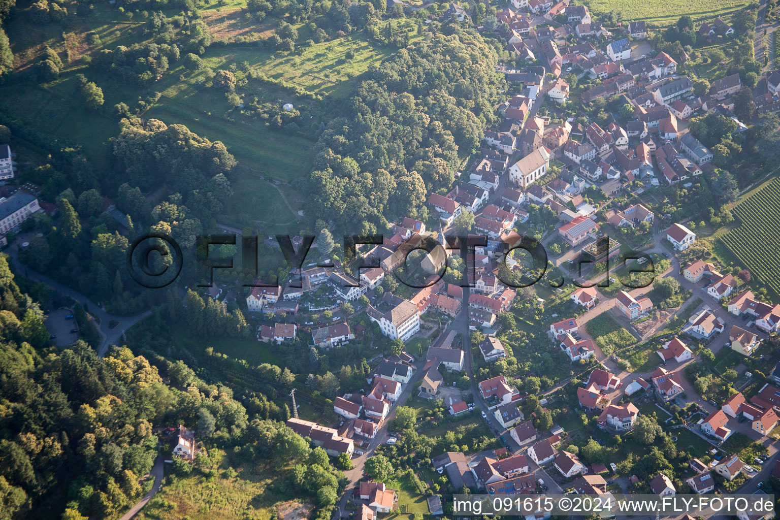 Frankweiler dans le département Rhénanie-Palatinat, Allemagne d'en haut