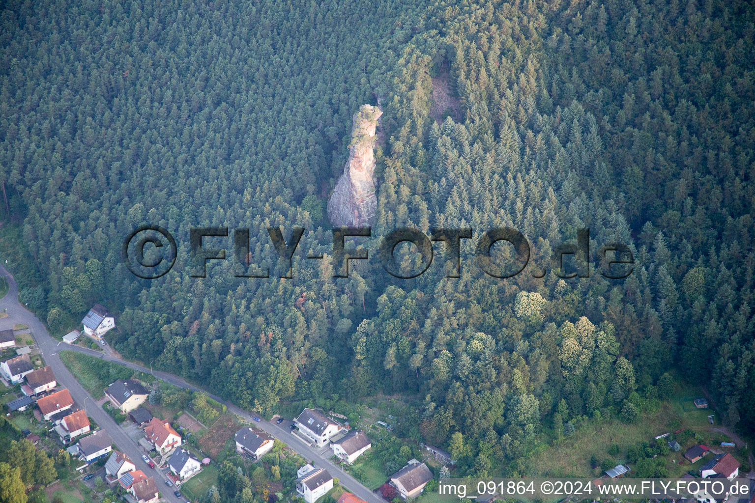 Lug dans le département Rhénanie-Palatinat, Allemagne vue d'en haut