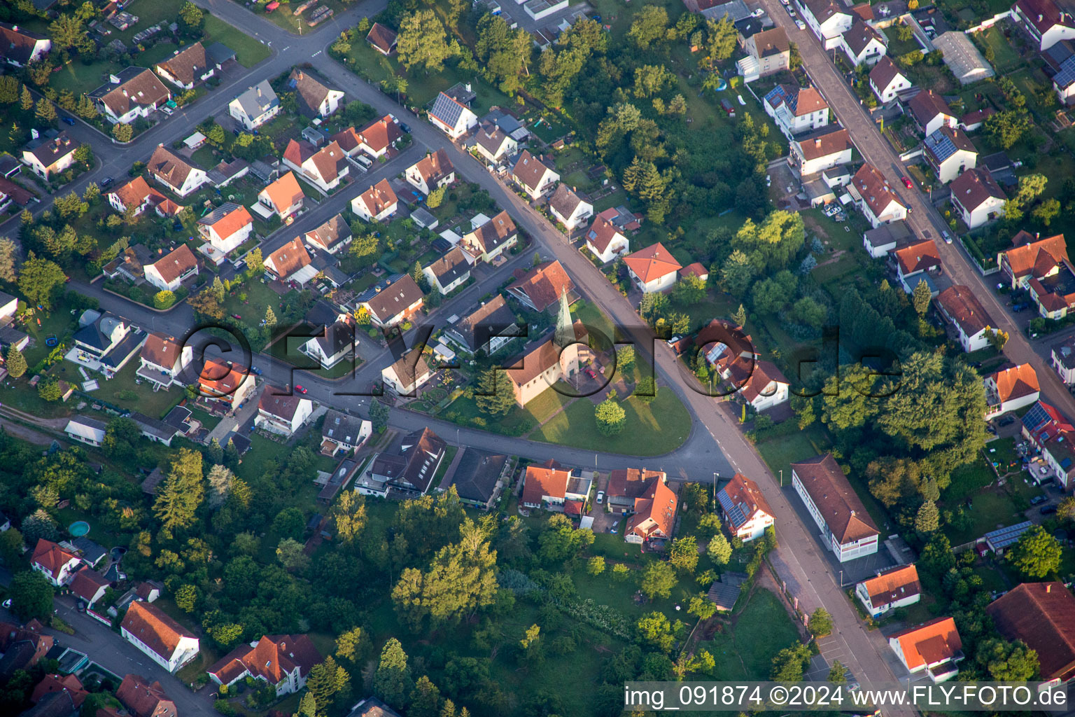 Image drone de Hauenstein dans le département Rhénanie-Palatinat, Allemagne