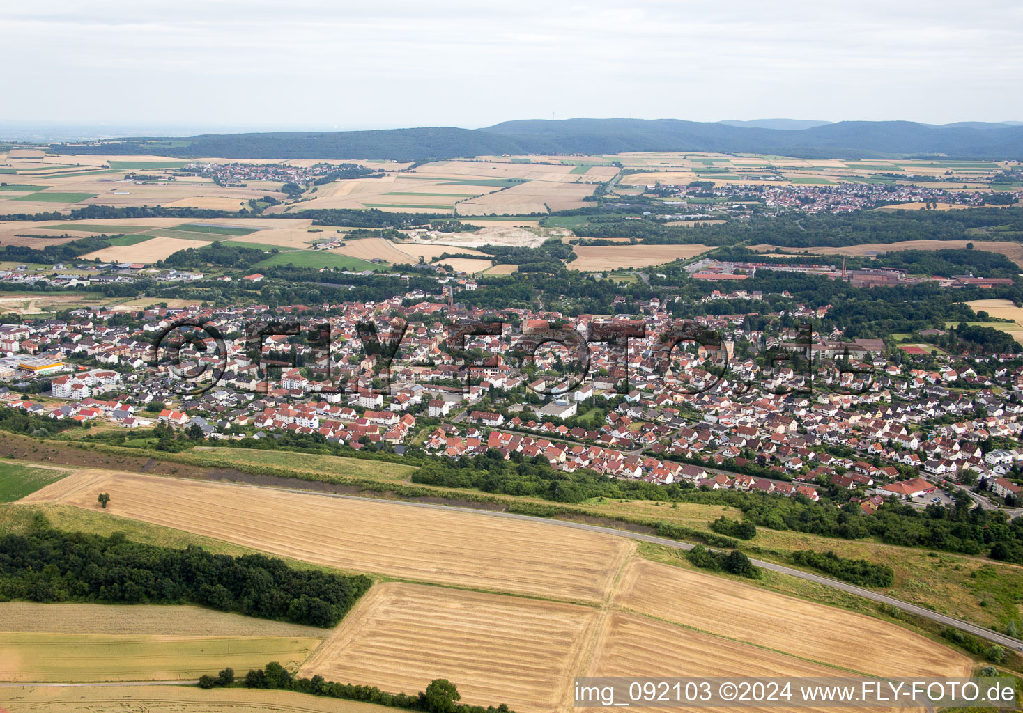 Eisenberg dans le département Rhénanie-Palatinat, Allemagne d'en haut