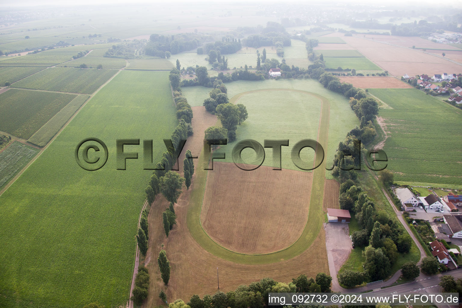 Image drone de Quartier Billigheim in Billigheim-Ingenheim dans le département Rhénanie-Palatinat, Allemagne