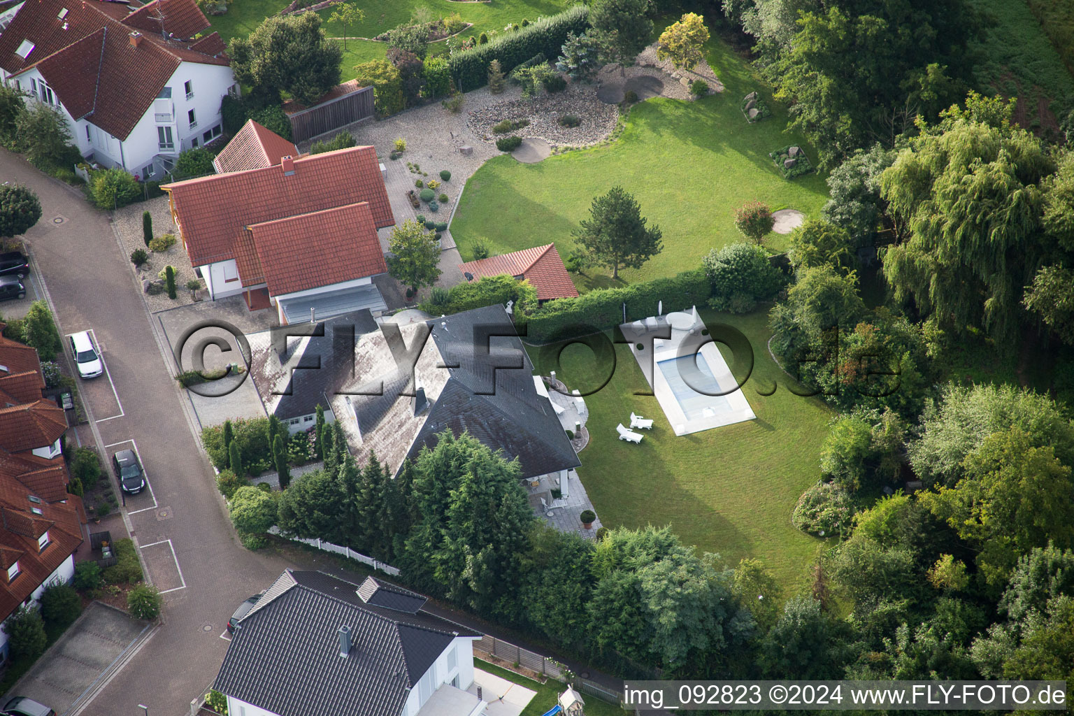 Image drone de Rohrbach dans le département Rhénanie-Palatinat, Allemagne