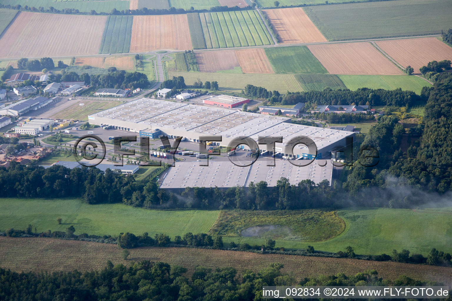 Photographie aérienne de Quartier Minderslachen in Kandel dans le département Rhénanie-Palatinat, Allemagne