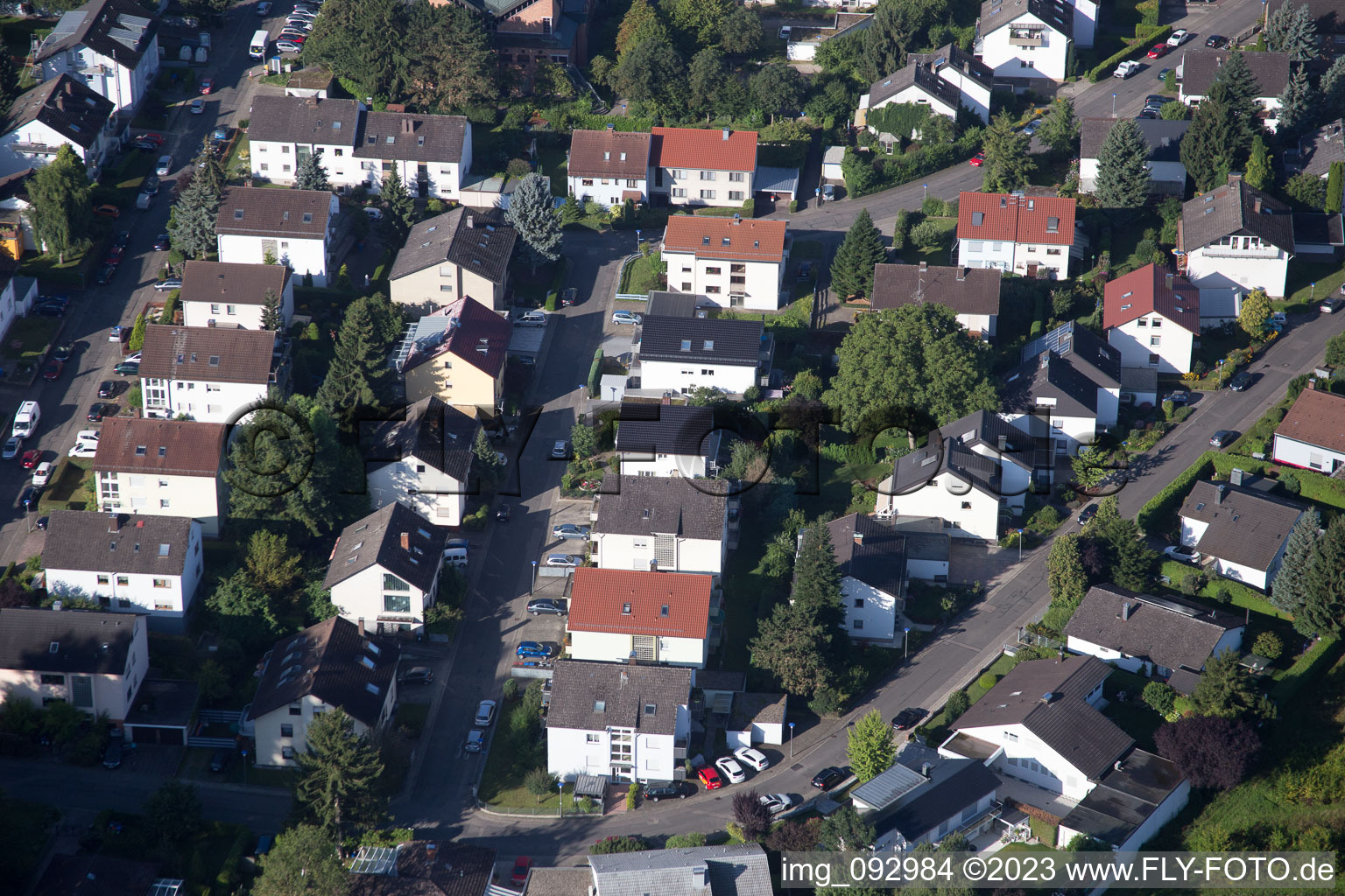 Photographie aérienne de Quartier Durlach in Karlsruhe dans le département Bade-Wurtemberg, Allemagne