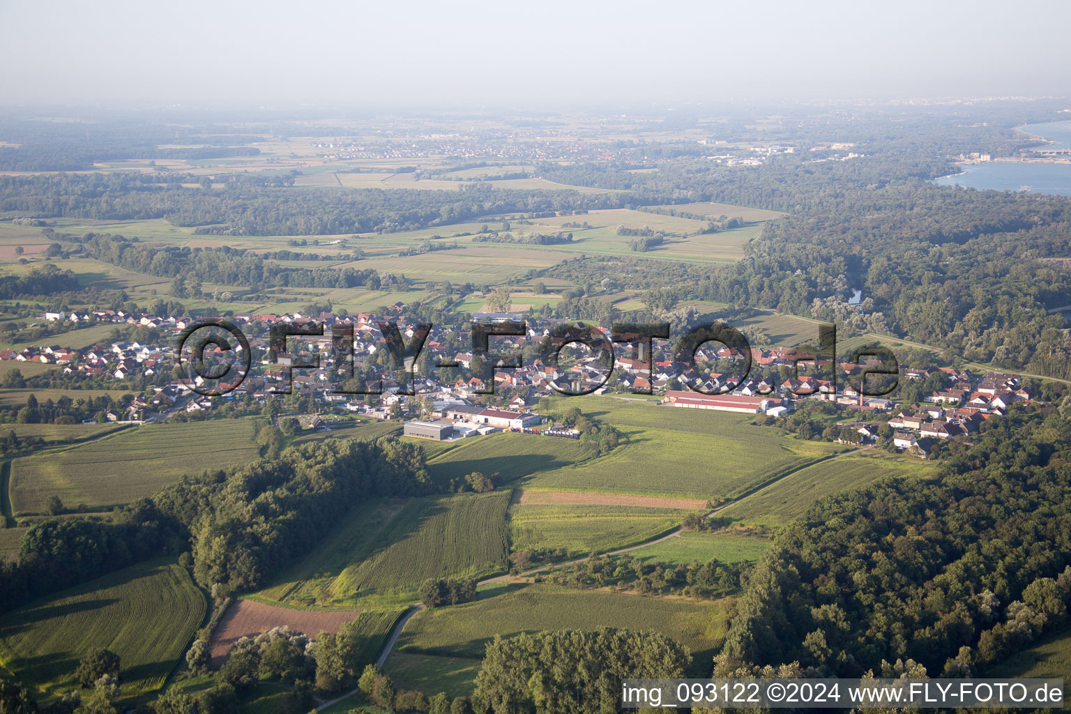 Vue aérienne de Quartier Helmlingen in Rheinau dans le département Bade-Wurtemberg, Allemagne