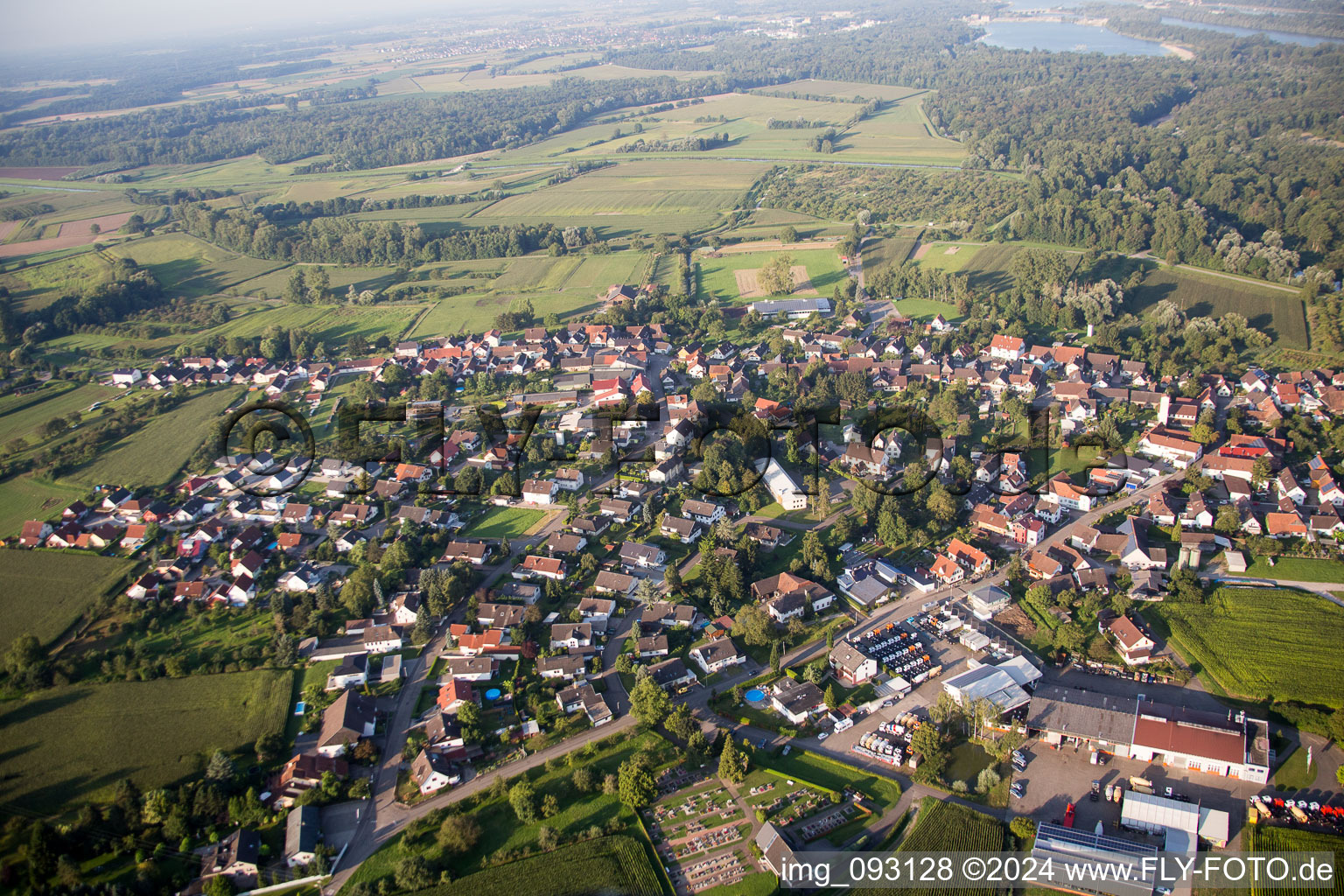 Photographie aérienne de Quartier Helmlingen in Rheinau dans le département Bade-Wurtemberg, Allemagne