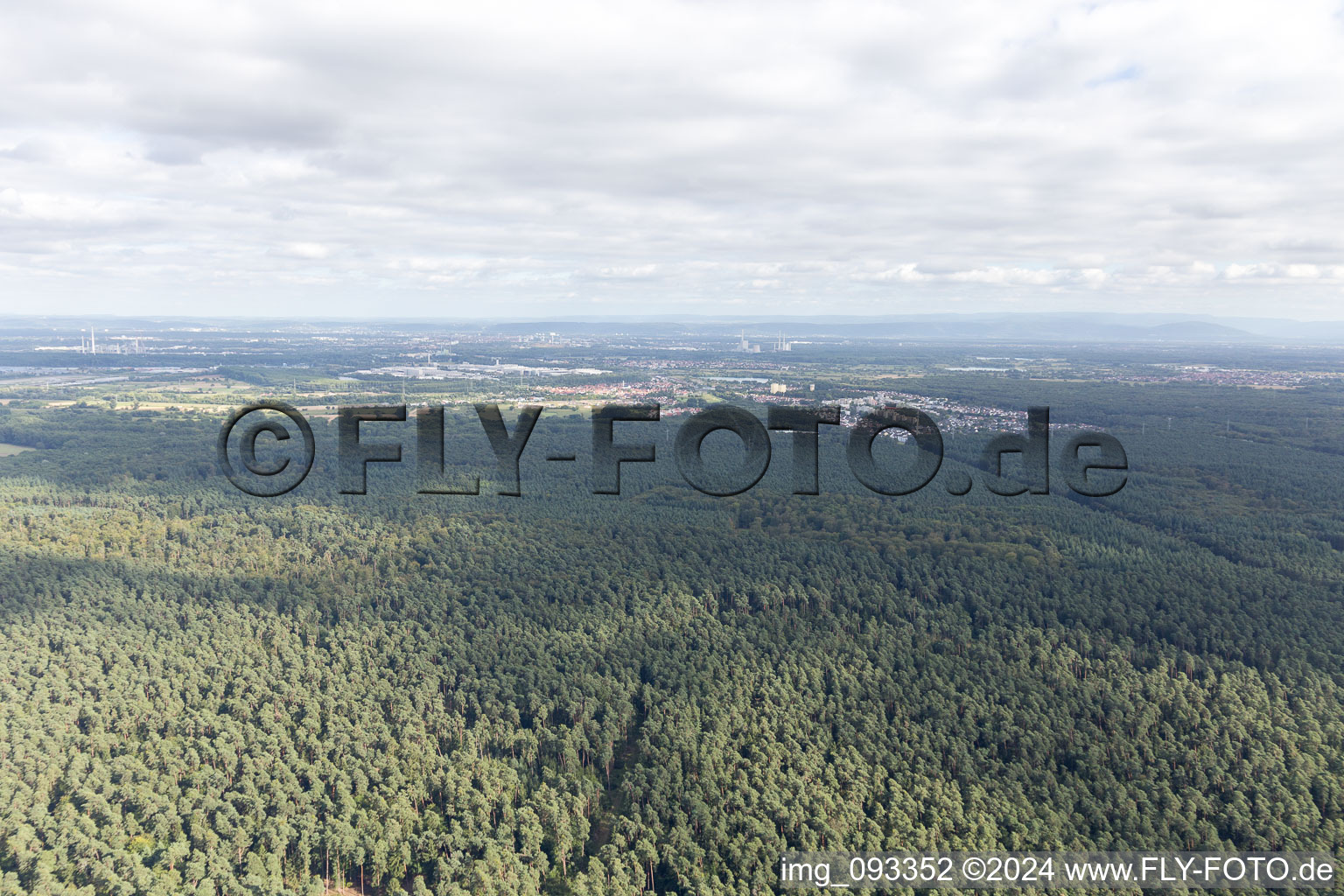 Image drone de Kandel dans le département Rhénanie-Palatinat, Allemagne