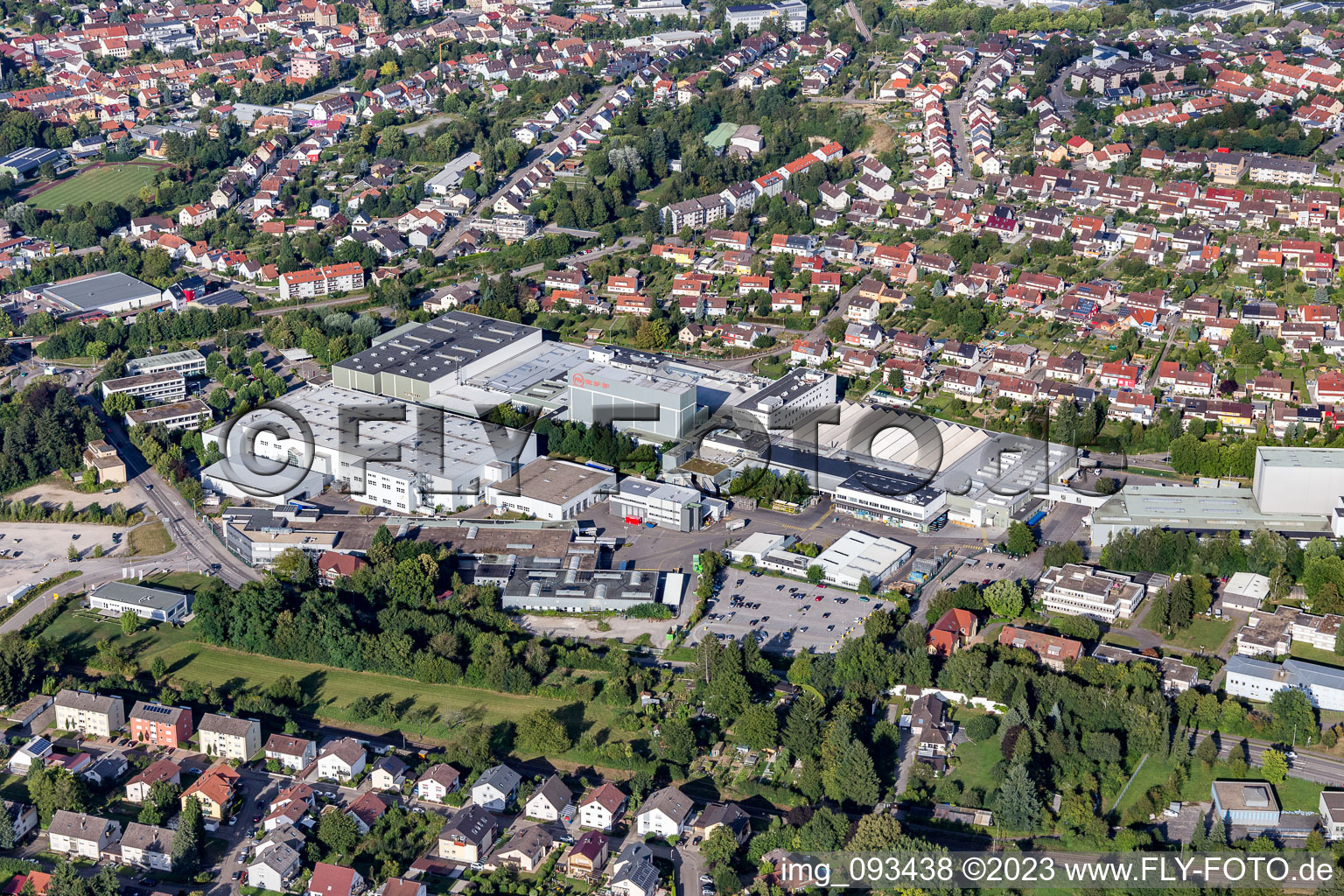 Photographie aérienne de NEFF à Bretten dans le département Bade-Wurtemberg, Allemagne