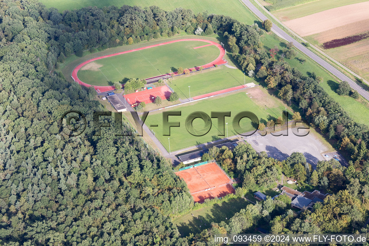 Vue aérienne de Maulbronn dans le département Bade-Wurtemberg, Allemagne