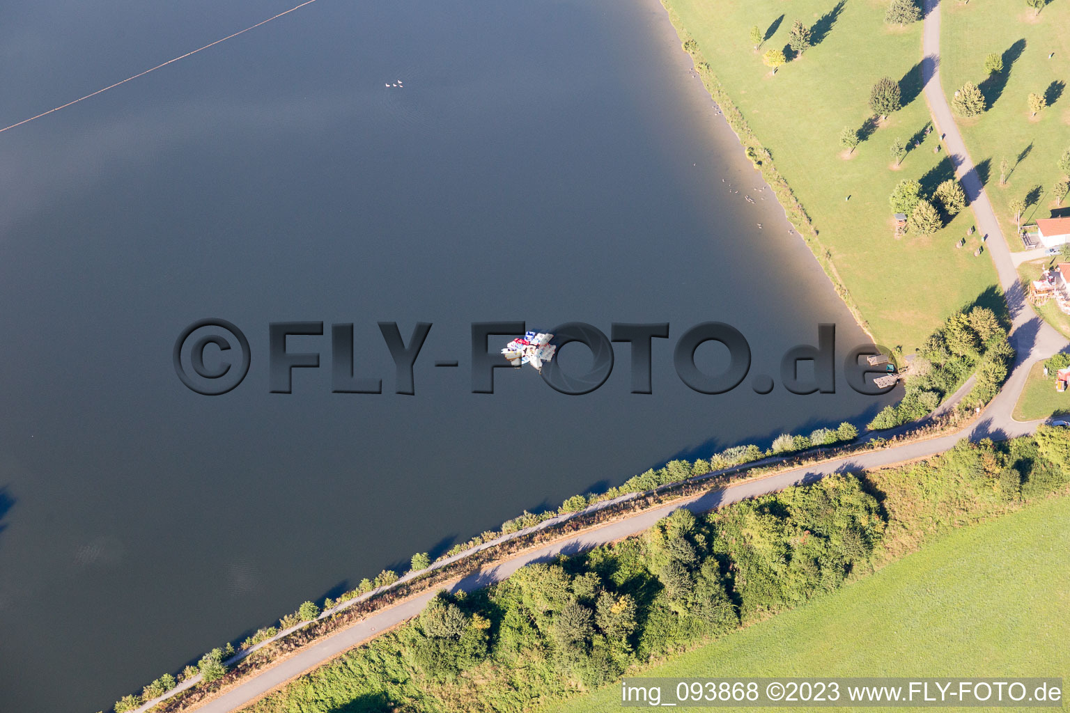 Enregistrement par drone de Zaberfeld dans le département Bade-Wurtemberg, Allemagne